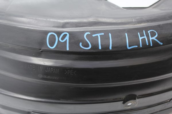 2008-2014 SUBARU WRX & STI HATCH REAR LH MUD SPLASH FENDER LINER DRIVERS SIDE - Image 6