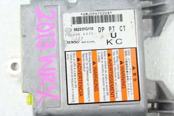 2011-2014 SUBARU IMPREZA WRX & STI SRS OEM AIRBAG CONTROL MODULE NEEDS RESET - Image 5