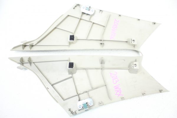 2008-2014 SUBARU IMPREZA WRX TRIM C PILLAR PANELS OEM FACTORY 09 10 11 12 13 - Image 5