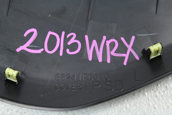 2008-2014 SUBARU IMPREZA WRX & STI DASHBOARD DASH SIDE COVER PANELS OEM 09 10 11 12 13 - Image 5