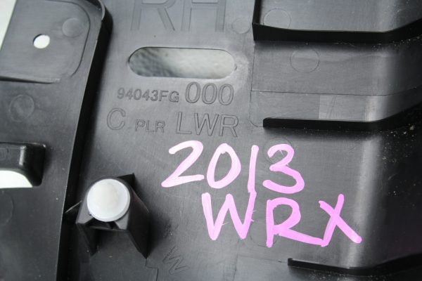 2008-2014 SUBARU IMPREZA WRX & STI C PILLAR TRIM PANEL COVER 09 10 11 12 13 - Image 7