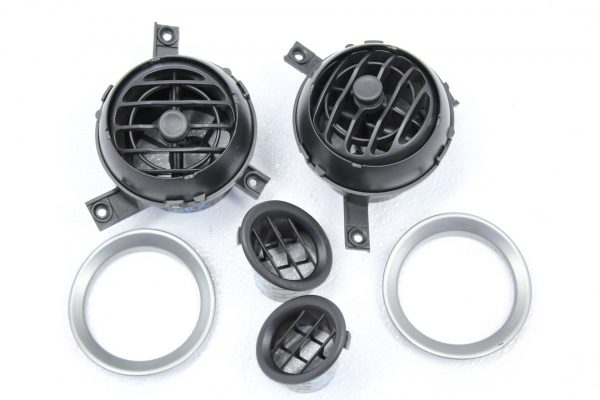 2002-2007 SUBARU WRX & STI A/C RH & LH AC HEAT VENTS W/ BEAUTY RINGS *SET*