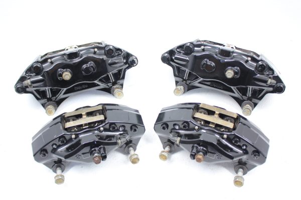 2008-2017 SUBARU WRX STI FRONT & REAR BREMBO BRAKE CALIPERS OEM 36K MILES EJ257 - Image 3