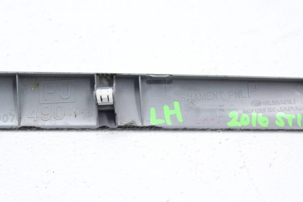 2015-2017 SUBARU WRX STI LH CARBON FIBER DASH TRIM LEFT ORNAMENTAL PANEL S18007490 - Image 7
