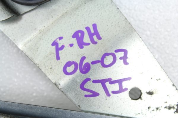 2002-2007 SUBARU IMPREZA WRX STI FRONT PASSENGER SIDE WINDOW MOTOR REGULATOR 02-07 - Image 7