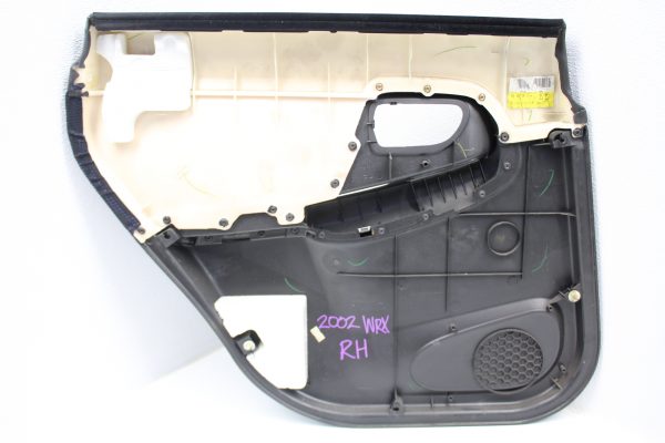 2002-2003 SUBARU IMPREZA WRX REAR RH PASSENGER SIDE DOOR CARD PANEL - Image 6