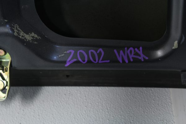 2002-2007 SUBARU IMPREZA WRX & STI SEDAN WINGLESS TRUNK LID BLACK - Image 12