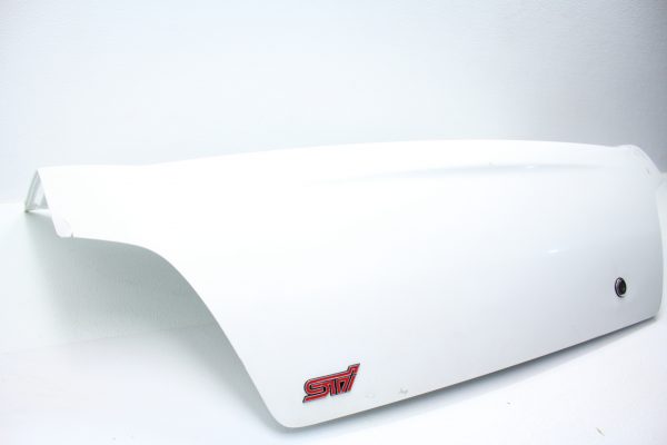 02-07 2002-2007 SUBARU IMPREZA WRX & STI SEDAN WINGLESS TRUNK LID WHITE OEM - Image 3