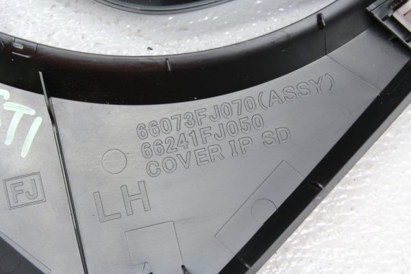 2015-2018 SUBARU WRX & STI INSTRUMENT PANEL COVER SET OEM 66073FJ060 66073FJ070 - Image 7