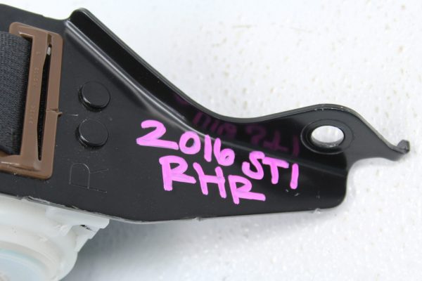 2015-2017 SUBARU WRX STI REAR PASSENGER SEATBELT ASSEMBLY RH BACK OEM - Image 7