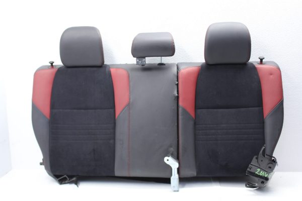 2015-2017 SUBARU WRX STI REAR UPPER BACK SEAT BACK REST RED/BLACK OEM