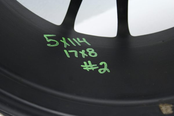 2005-2014 SUBARU WRX STI 5X114 OZ RACING ULTRALEGGERA 17X8 +48 WHEEL RIM #2 - Image 6
