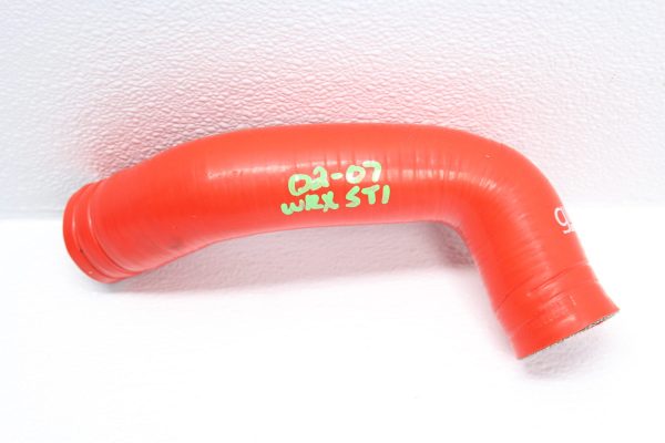 2002-2007 SUBARU WRX STI RED GIMMICK MOTORSPORTS LOWER RADIATOR HOSE - Image 3