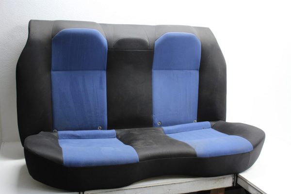 2004-2007 SUBARU WRX STI REAR BLUE / BLACK SEATS UPPER & LOWER OEM