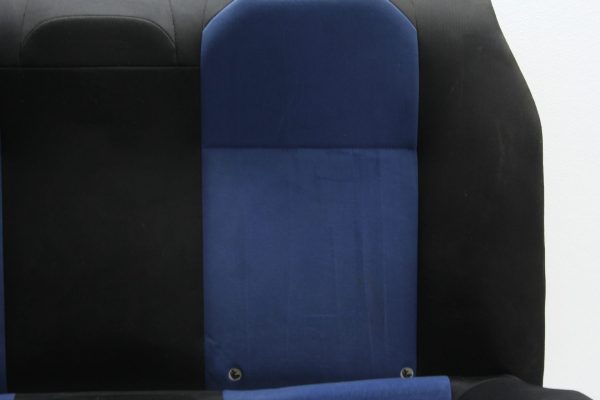 2004-2007 SUBARU WRX STI REAR BLUE / BLACK SEATS UPPER & LOWER OEM - Image 3
