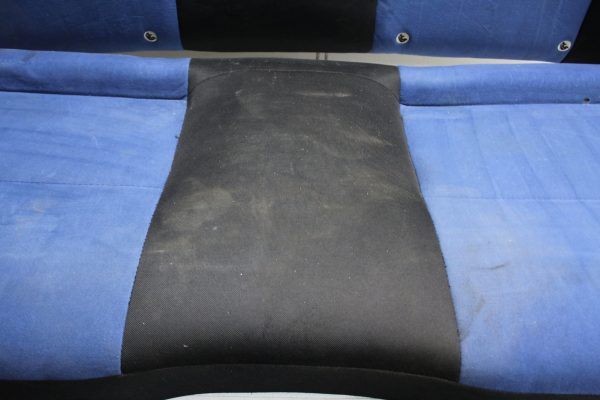 2004-2007 SUBARU WRX STI REAR BLUE / BLACK SEATS UPPER & LOWER OEM - Image 6