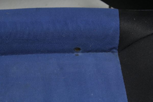 2004-2007 SUBARU WRX STI REAR BLUE / BLACK SEATS UPPER & LOWER OEM - Image 8