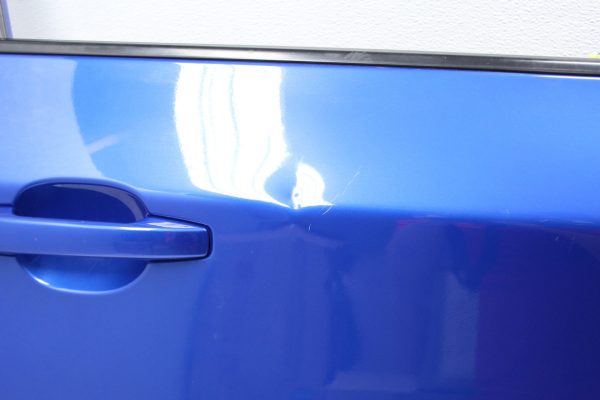 2008-2014 SUBARU WRX & STI FRONT RH DOOR ASSEMBLY PASSENGER SIDE BLUE 08-14 - Image 7