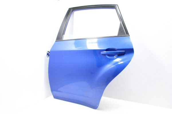 2008-2014 SUBARU WRX & STI REAR LH DOOR ASSEMBLY DRIVER SIDE BLUE 08-14 - Image 2