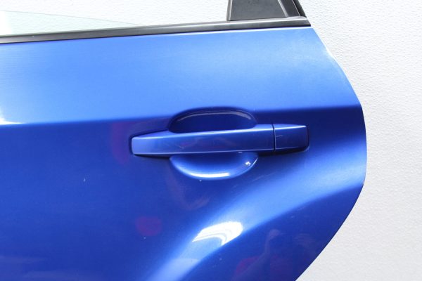 2008-2014 SUBARU WRX & STI REAR LH DOOR ASSEMBLY DRIVER SIDE BLUE 08-14 - Image 5