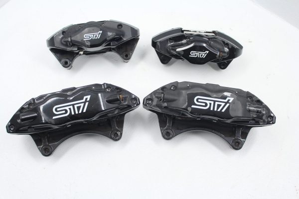 2008-2017 SUBARU IMPREZA WRX STI FRONT & REAR BREMBO BRAKE CALIPERS LH/RH SET - Image 2