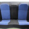 04-07 2004-2007 SUBARU WRX STI REAR SEATS UPPER & LOWER BLUE SUEDE OEM EJ257