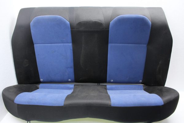 04-07 2004-2007 SUBARU WRX STI REAR SEATS UPPER & LOWER BLUE SUEDE OEM EJ257
