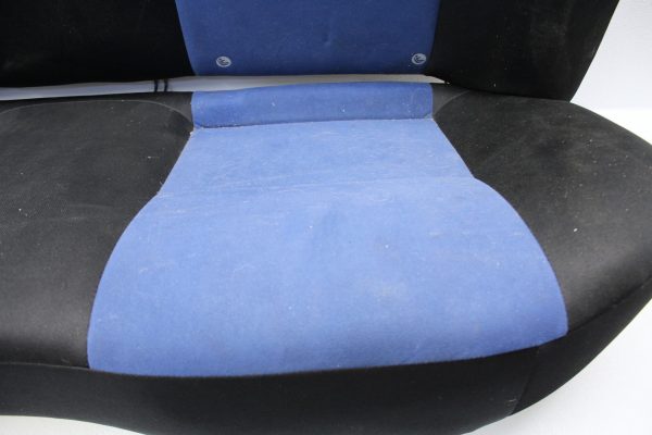 04-07 2004-2007 SUBARU WRX STI REAR SEATS UPPER & LOWER BLUE SUEDE OEM EJ257 - Image 2