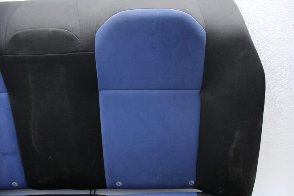 04-07 2004-2007 SUBARU WRX STI REAR SEATS UPPER & LOWER BLUE SUEDE OEM EJ257 - Image 3