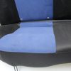 04-07 2004-2007 SUBARU WRX STI REAR SEATS UPPER & LOWER BLUE SUEDE OEM EJ257 - Image 4