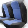 04-07 2004-2007 SUBARU WRX STI REAR SEATS UPPER & LOWER BLUE SUEDE OEM EJ257 - Image 6