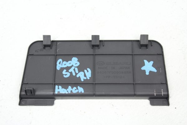 2008-2014 SUBARU WRX STI HATCH REAR RH PILLAR STRUT COVER RIGHT CAP 94067FG080 - Image 3