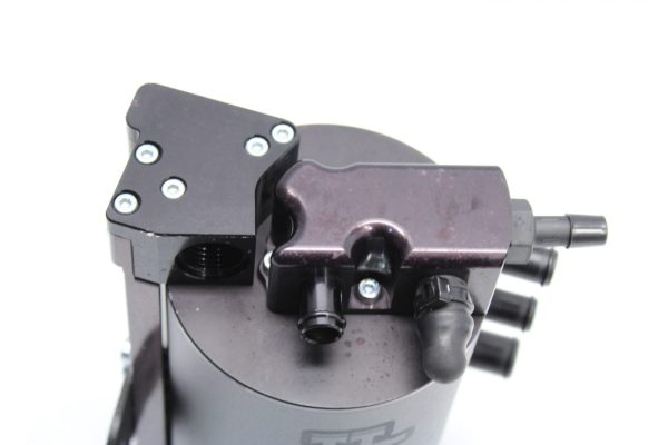 2008-2014 SUBARU WRX & 2008-2019 STI IAG PERFORMANCE STREET SERIES AIR OIL SEPARATOR (AOS) BLACK - Image 6