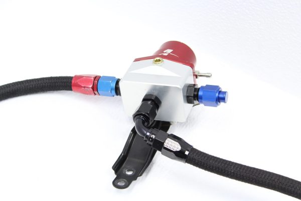 2008-2019 SUBARU WRX STI COBB TUNING TOP FEED FUEL RAILS & LINE KIT W/ AEROMOTIVE FUEL PRESSURE REGULATOR FPR - Image 10