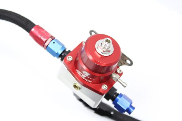 2008-2019 SUBARU WRX STI COBB TUNING TOP FEED FUEL RAILS & LINE KIT W/ AEROMOTIVE FUEL PRESSURE REGULATOR FPR - Image 11