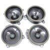 2015-2020 SUBARU WRX STI FRONT & REAR FACTORY DOOR PANEL CARD SPEAKERS SET OEM