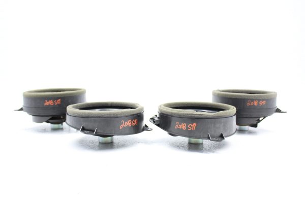 2015-2020 SUBARU WRX STI FRONT & REAR FACTORY DOOR PANEL CARD SPEAKERS SET OEM - Image 2