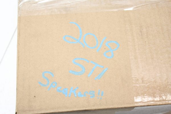 2015-2020 SUBARU WRX STI FRONT & REAR FACTORY DOOR PANEL CARD SPEAKERS SET OEM - Image 9
