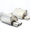 15-18 2015-2018 SUBARU WRX STI EXHAUST MUFFLERS LH/RH OEM LEFT & RIGHT - Image 2