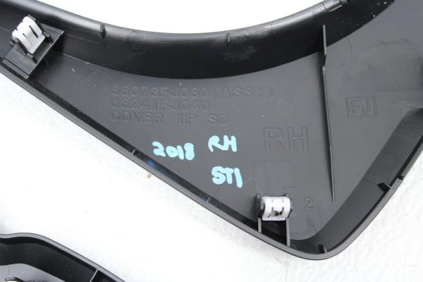 2015-2018 SUBARU IMPREZA WRX & STI DASHBOARD DASH SIDE COVER PANELS OEM LH/RH - Image 4
