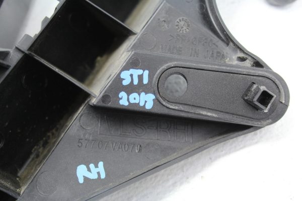 2015-2018 SUBARU WRX & STI REAR BUMPER CORNER COVER BRACKET SET OEM 57707VA071 - Image 5