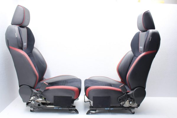 18-19 2018-2019 SUBARU WRX STI FRONT RECARO SEATS LEATHER & SUEDE OEM LH/RH - Image 9