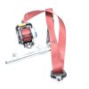 18 2018 SUBARU WRX STI LIMITED RED SEAT BELT SET FRONT & REAR LH/RH OEM - Image 5