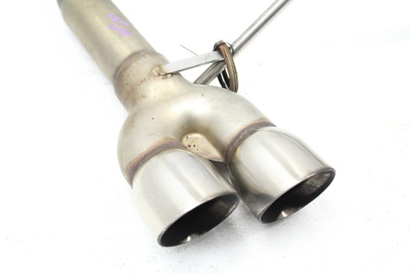 2015-2019 SUBARU WRX & STI NAMELESS PERFORMANCE MUFFLER DELETE AXLE BACK 3" TIPS - Image 2