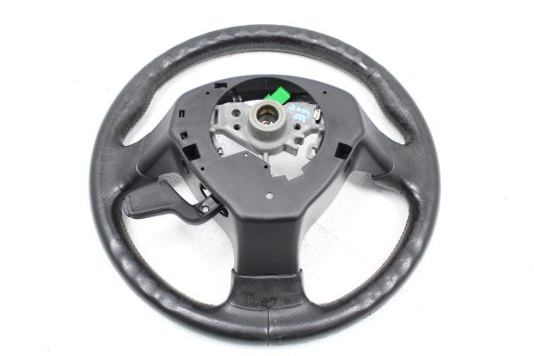 04 2004 SUBARU WRX STI STEERING WHEEL ASSEMBLY RED STITCHED OEM - Image 4