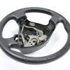 04 2004 SUBARU WRX STI STEERING WHEEL ASSEMBLY RED STITCHED OEM - Image 5