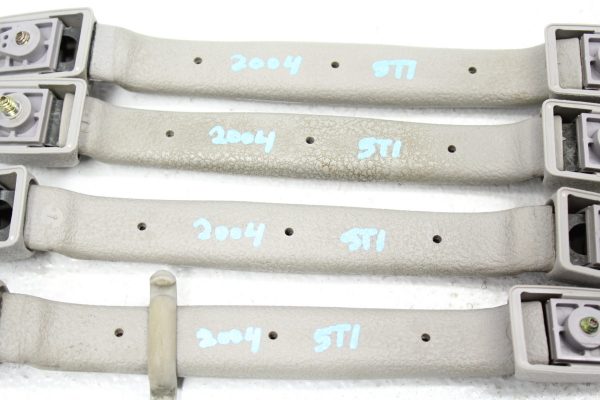 2002-2007 SUBARU IMPREZA WRX STI EMERGENCY GRAB ROOF HANDLES OEM SET - Image 5