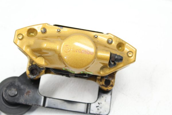 04-07 2004-2007 SUBARU WRX STI REAR GOLD BREMBO BRAKE CALIPERS LH/RH 88K MILES - Image 3
