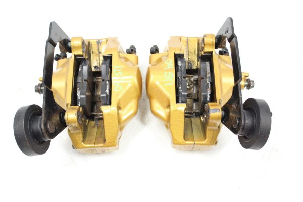 04-07 2004-2007 SUBARU WRX STI REAR GOLD BREMBO BRAKE CALIPERS LH/RH 88K MILES - Image 7