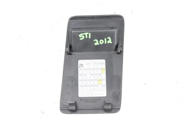 2008-2014 SUBARU WRX STI INTERIOR UNDER DASH FUSE BOX COVER PANEL STORAGE OEM - Image 3